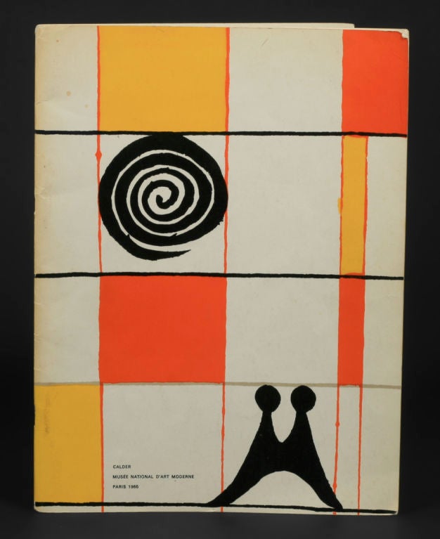 Mid-20th Century Alexander Calder - Signed and Inscribed catalog