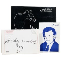 Vintage Andy Warhol - Vanishing Animals, first edition, signed by Warhol