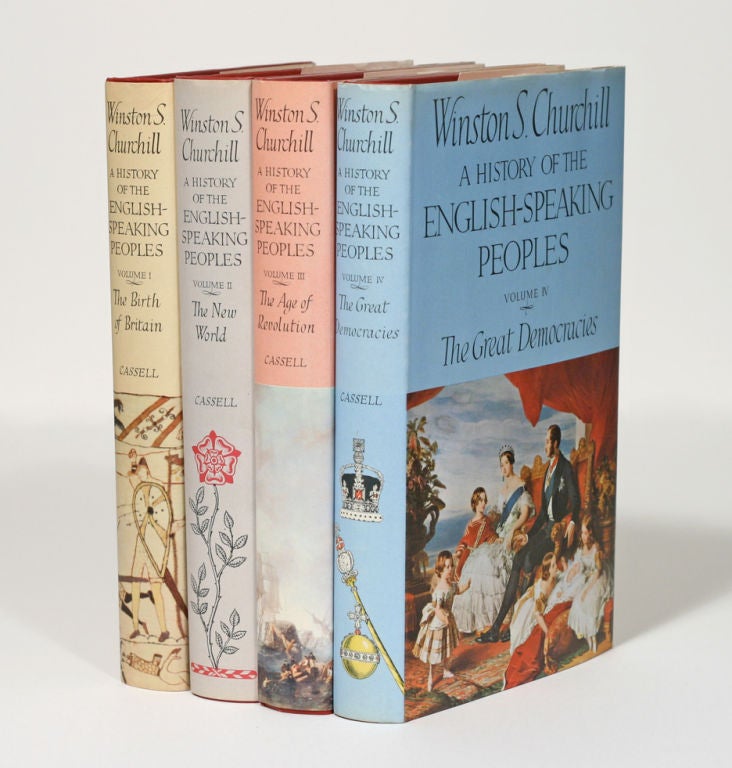 Winston Churchill History of the EnglishSpeaking Peoples, 1st at 1stdibs