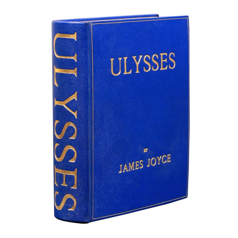 James Joyce - Ulysses. First edition, with Joyce inscription