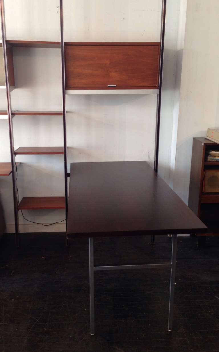 : BRIGHT LYONS specializes in George Nelson's CSS storage system of 1959. We currently have over 30 bays available with many different cabinet, lighting, and shelf options. Each bay is usually between $1500 to $2000. Pictured here is only a sample