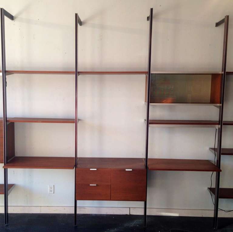 : BRIGHT LYONS specializes in George Nelson's CSS storage system of 1959. We currently have over 30 bays available with many different cabinet, lighting, and shelf options. Each bay is usually between $1500 to $2000. Pictured here is only a sample