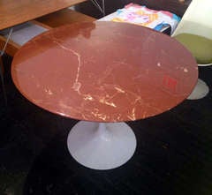 Eero Saarinen 42" Marble Tulip Dining Table, Knoll c. 1960