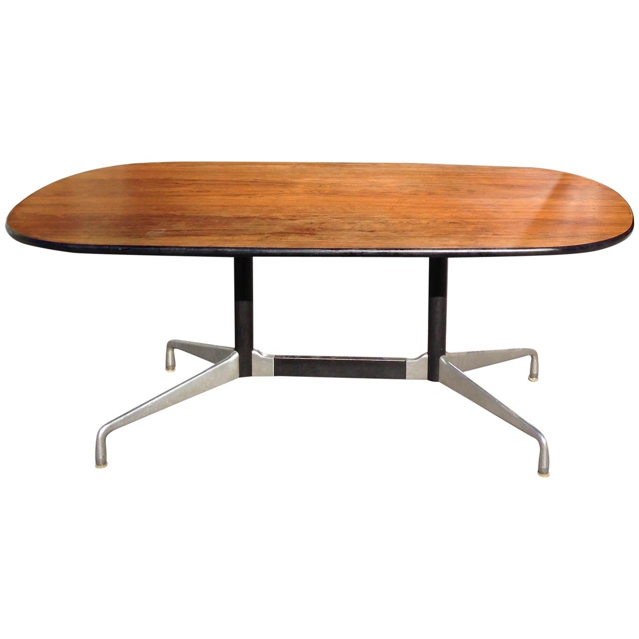 Charles 
Ray Eames Segmented Base Rosewood Table by Herman Miller, 1964