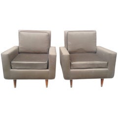 Early Florence Knoll Arm Chair Pair. Knoll, 1947.