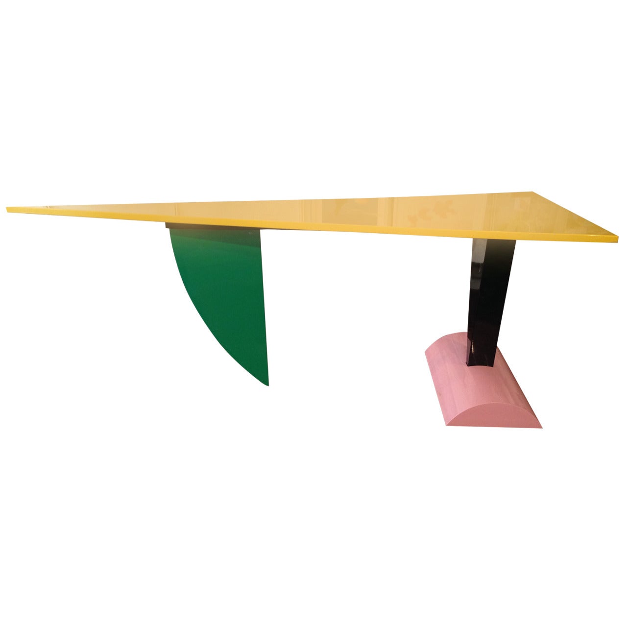 Peter Shire Brazil Table for Memphis Milano, 1981