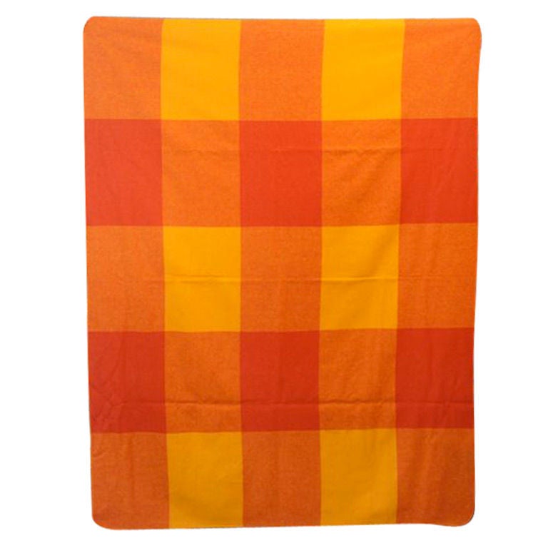 Alexander Girard Wool Blanket for Braniff Airlines For Sale