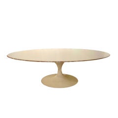Eero Saarinen Oval Tulip Coffee Table by Knoll International