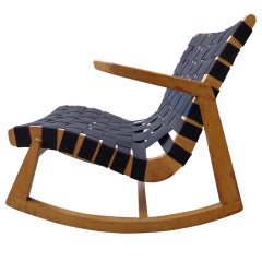 Ralph Rapson Rocking Chair for Knoll, c. 1945.