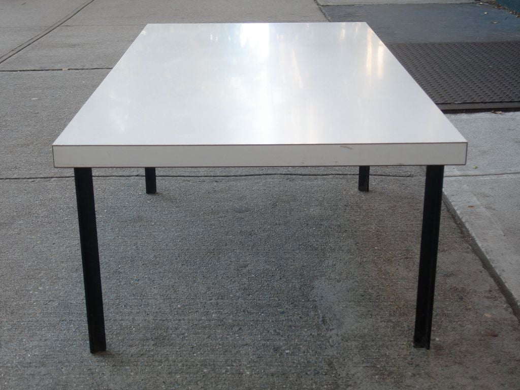 American Early T Angle Coffee Table by Florence Knoll 1950