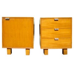 George Nelson Pair of Small Chests Herman Miller 1948