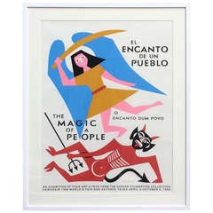 Alexander Girard "The Magic of a People" Poster, 1968