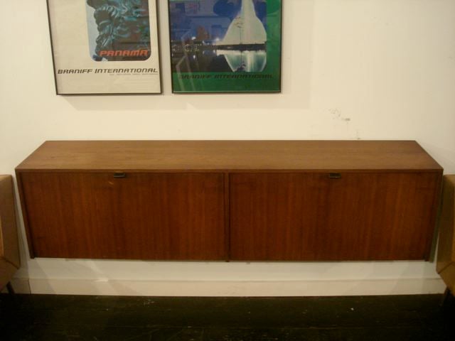 Florence Knoll Wall Mounted Cabinet, Knoll 1949