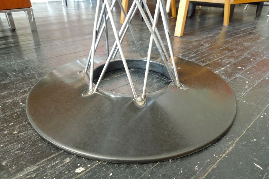 Isamu Noguchi for Knoll 36" "Cyclone" dining table.