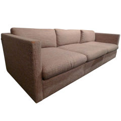 Charles Pfister 3 seat club sofa for Knoll International