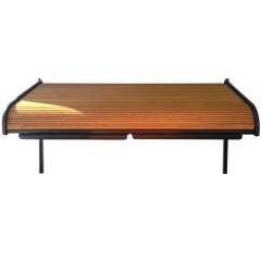 George Nelson Wall Mounted Roll Top Desk. Herman Miller 1964