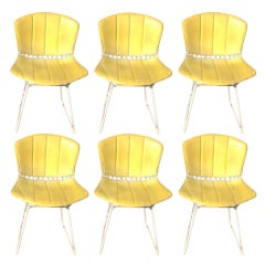 Set of 6 Bertoia for Knoll Side Chairs