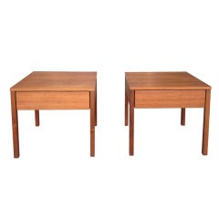 Pair of Florence Knoll Nightstands. 1959