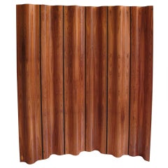 Eames FSW-6 Limited Edition Molded Plywood Screen in Rosewood.