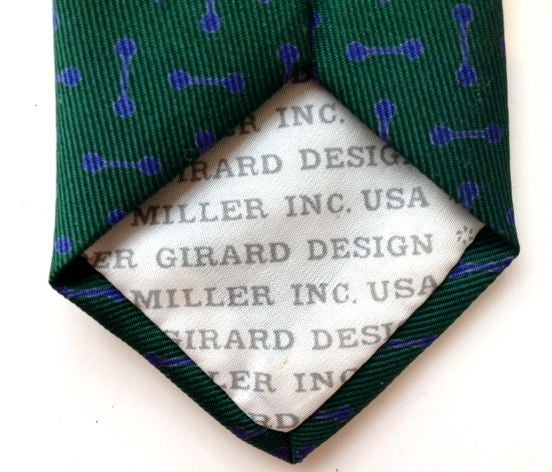 Mid-20th Century Rare Alexander Girard Necktie, Herman Miller. For Sale