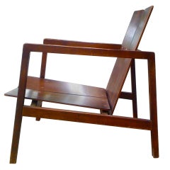 Vintage Lewis Butler Model 645 Lounge Chair, Knoll, c. 1955