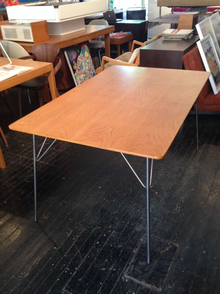 Mid-Century Modern Charles & Ray Eames DTM Dining Table Herman Miller