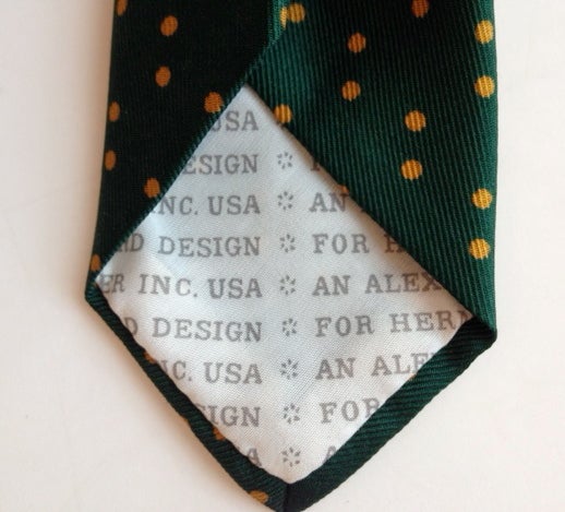 Mid-20th Century Rare Alexander Girard Necktie, Herman Miller. For Sale