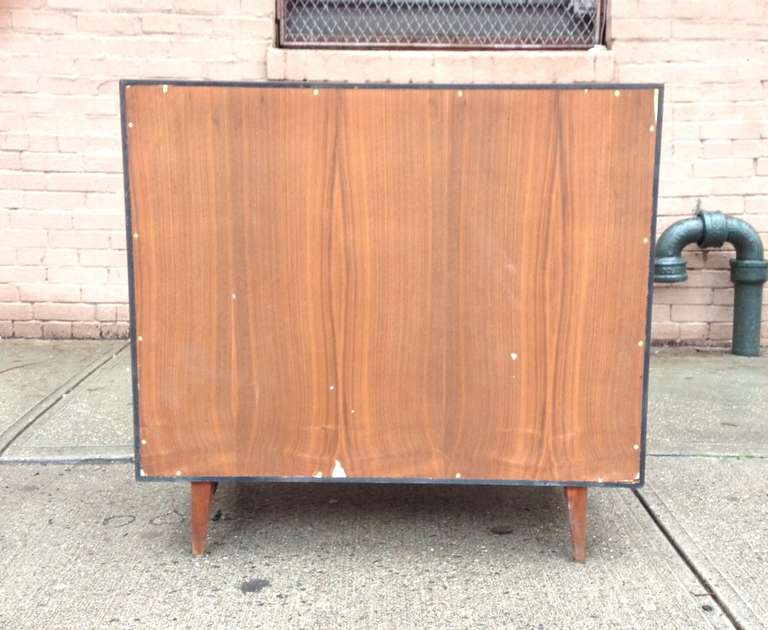 George Nelson Thin Edge Open Storage Cabinet for Herman Miller, c. 1955 In Excellent Condition In Brooklyn, NY