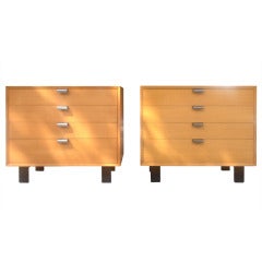 Pair of George Nelson Primavera Chests for Herman Miller, c. 1948
