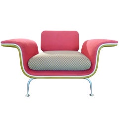 Rare Lounge Arm Chair by Alexander Girard, Herman Miller 1968
