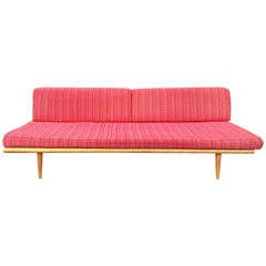 George Nelson Daybed with Alexander Girard Upholstery, Herman Miller, 1950