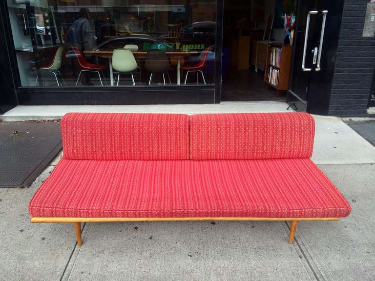 Mid-Century Modern George Nelson Daybed with Alexander Girard Upholstery, Herman Miller, 1950
