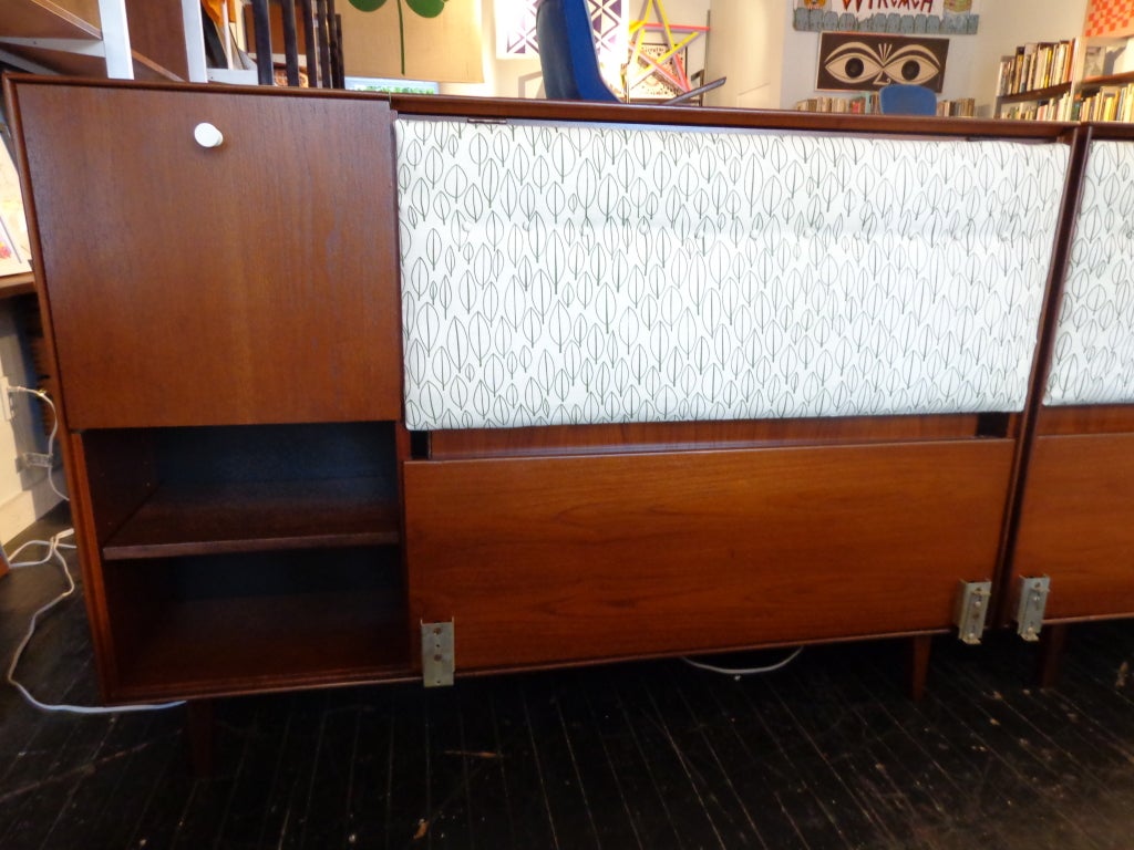 George Nelson Thin Edge Headboard, King, Herman Miller 1957