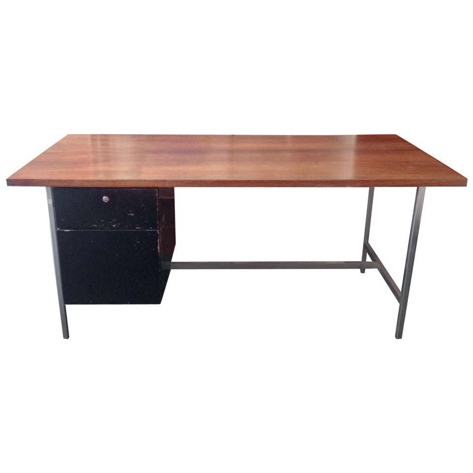 Large Executive Desk Designed by Florence Knoll