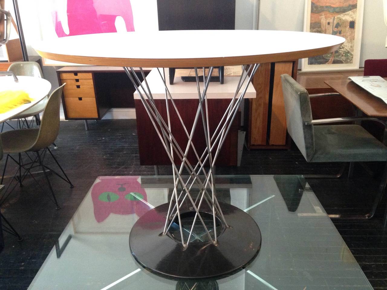 Isamu Noguchi Cyclone Table 36" Knoll, 1955