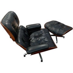 Eames 670 671 Lounge 
Ottoman. Herman Miller 1965