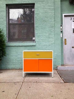 George Nelson Steelframe Cabinet. 1958 for Herman Miller.