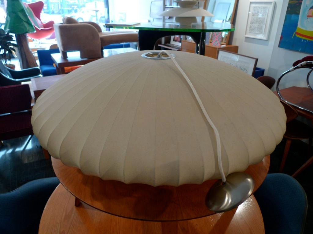 Wire HUGE George Nelson Bubble Lamp for Howard Miller 1955