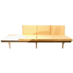 George Nelson Steelframe Sofa with Table. Herman Miller, 1956.