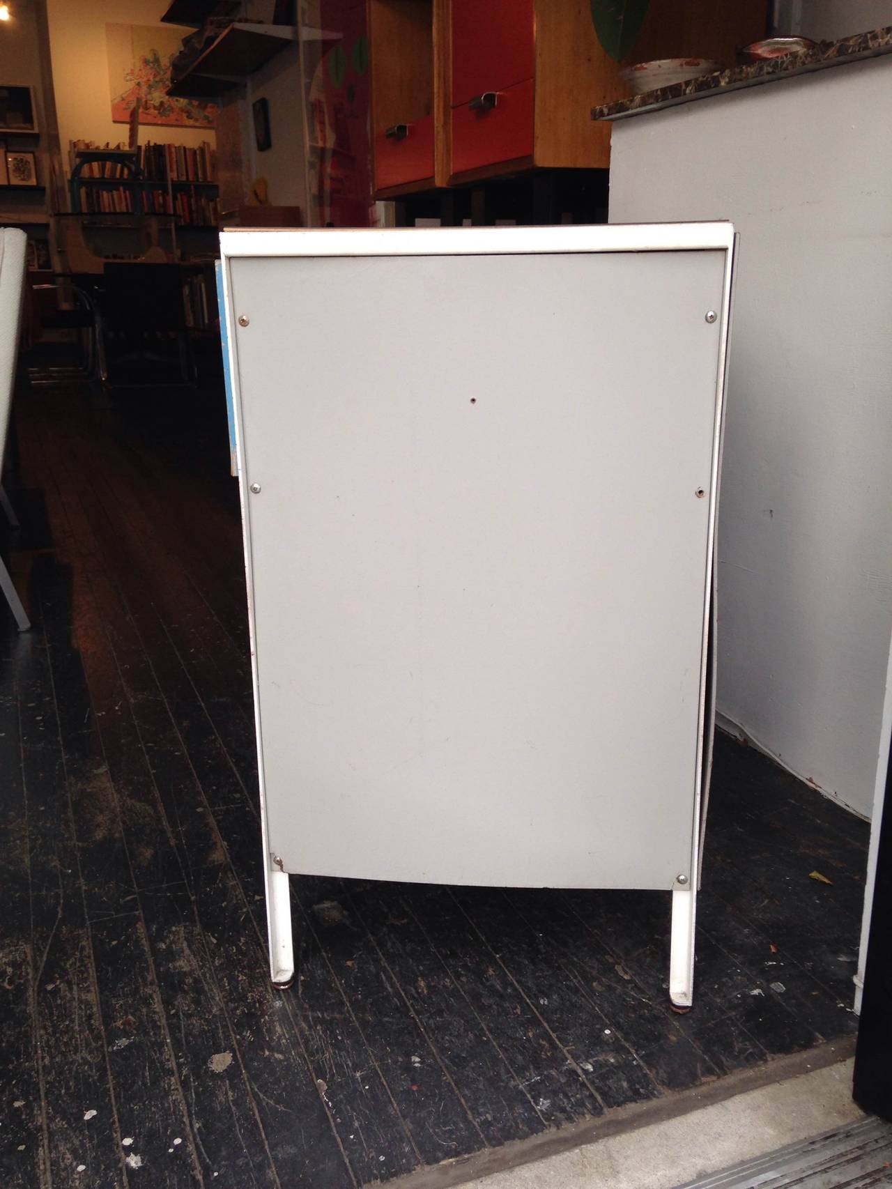 George Nelson Steelframe Cabinet Herman Miller, 1952 In Good Condition In Brooklyn, NY