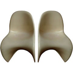 Early Verner Panton S chairs for Herman Miller