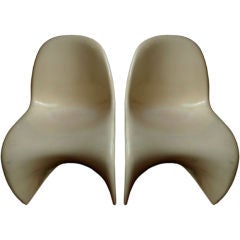 Early Verner Panton S chairs for Herman Miller