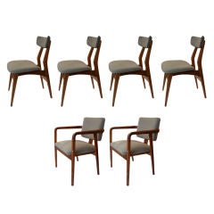 George Nelson Set of 6 Dining Chairs