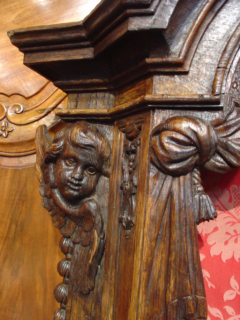 18th Century Oak Tabernacle from France 2
