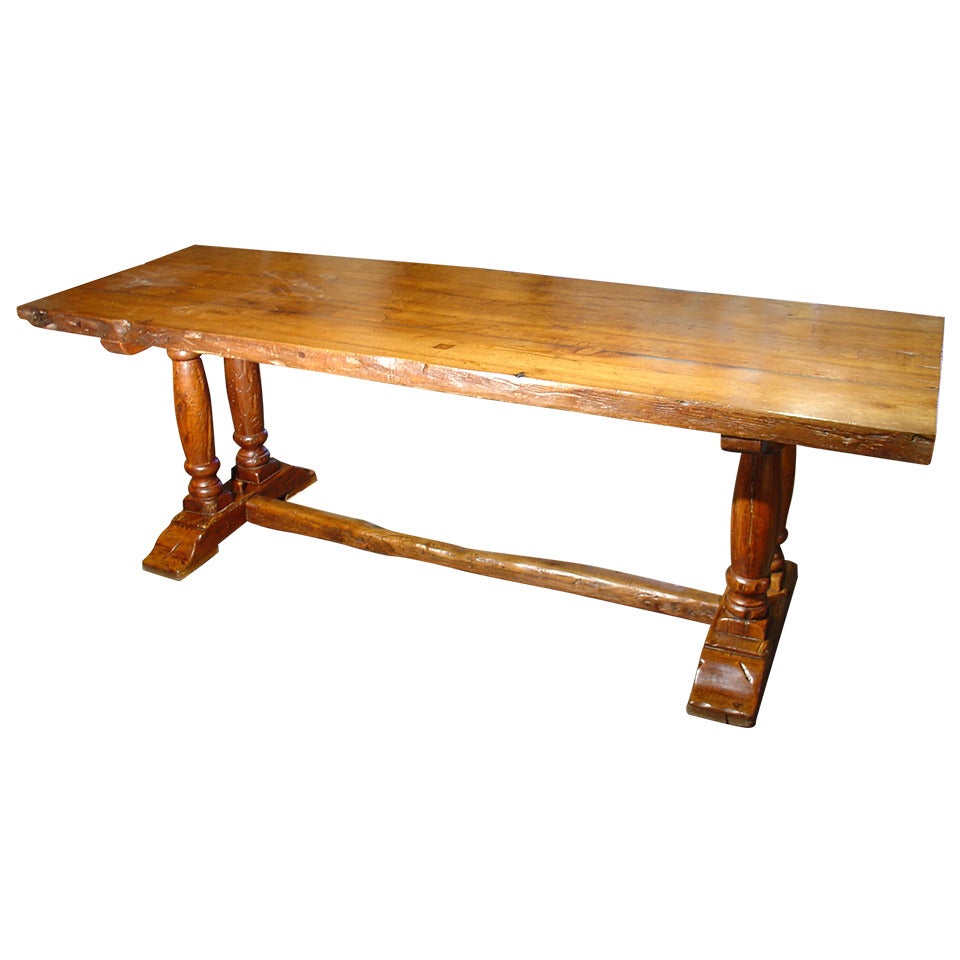 Antique Dining Table from Northern France circa 1890