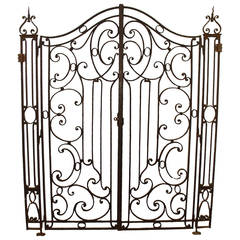 18th Century Iron Gates from France