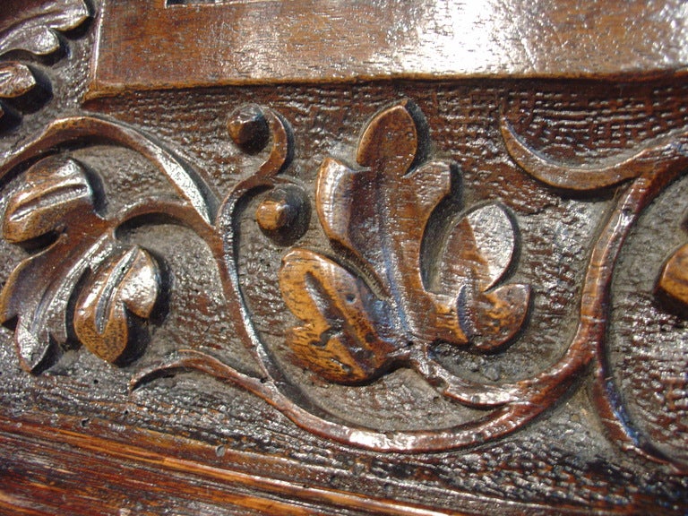 Carved Antique Renaissance Panel from France 4