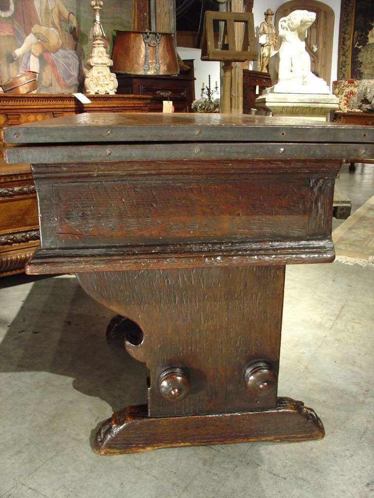 18th Century and Earlier 17th Century French Money Changer Table