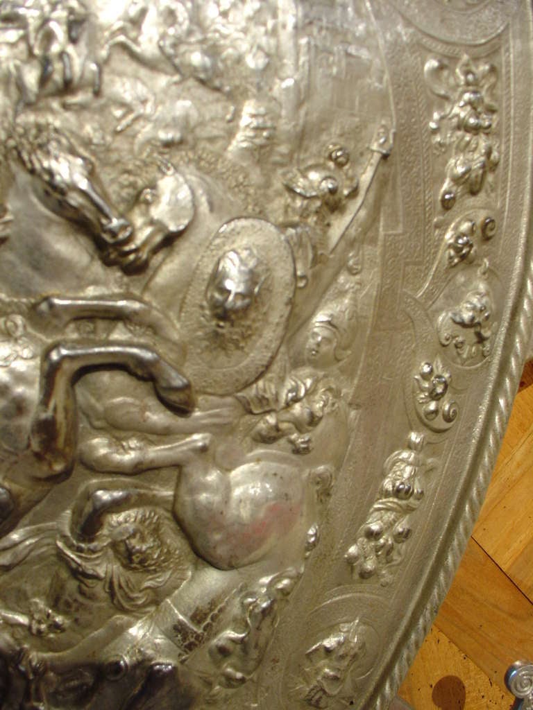 19th Century Decorative French Parade Shield 3