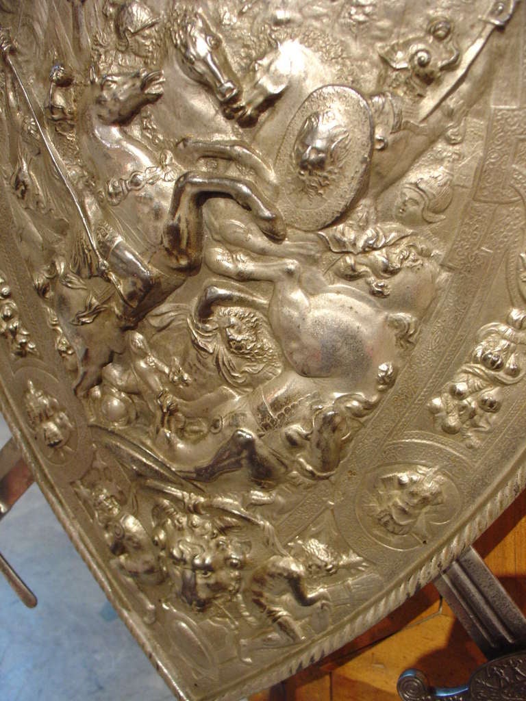 19th Century Decorative French Parade Shield 5